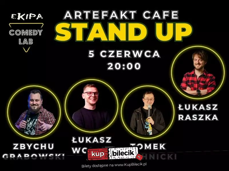 Plakat Stand-up: Wolski, Machnicki, Grabowski, Raszka 176778