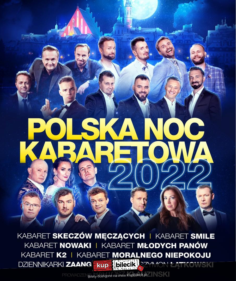 Plakat Polska Noc Kabaretowa 2022 43114