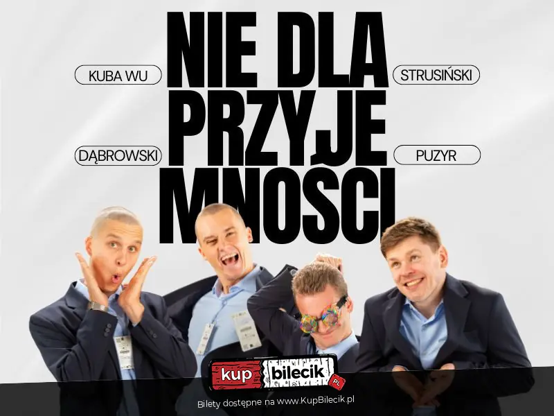 Bartek Strusiński, Kuba Wu, Filip Puzyr i Kuba Dąbrowski komentują .