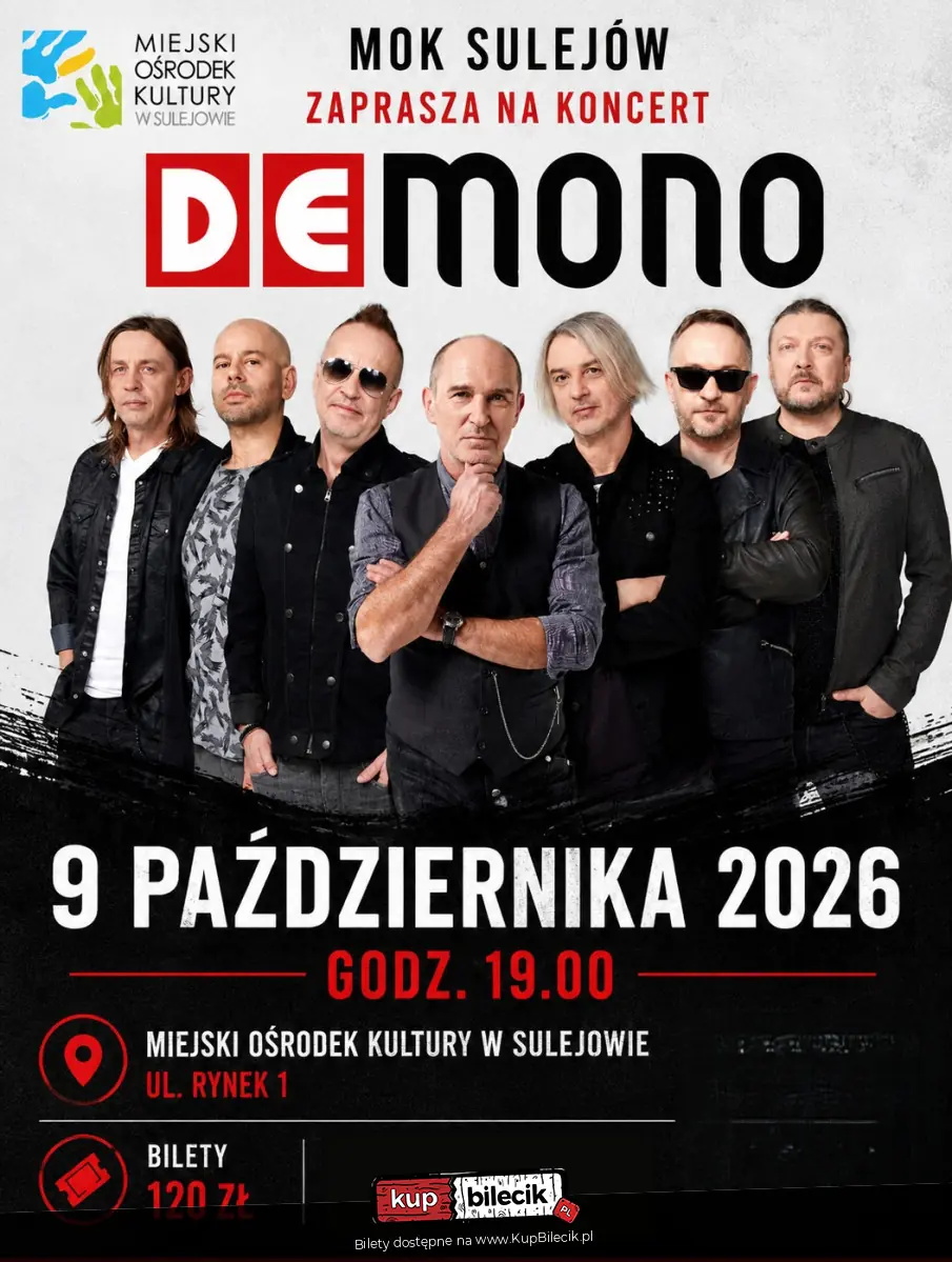 Koncert De Mono w Sulejowie!
