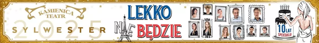 Spektakl Sylwestrowy z kieliszkiem wina musującego!