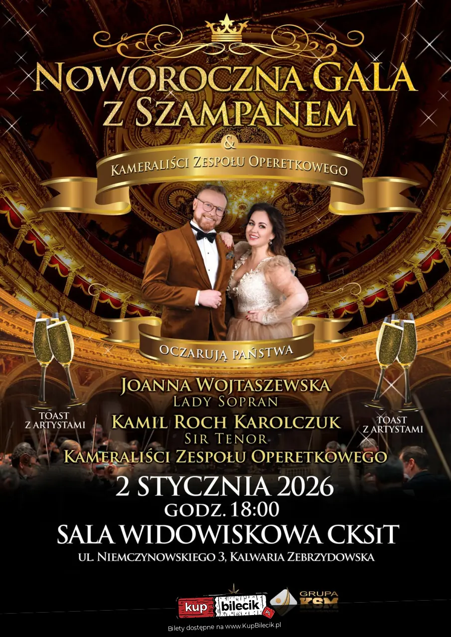 Noworoczna Gala z Szampanem