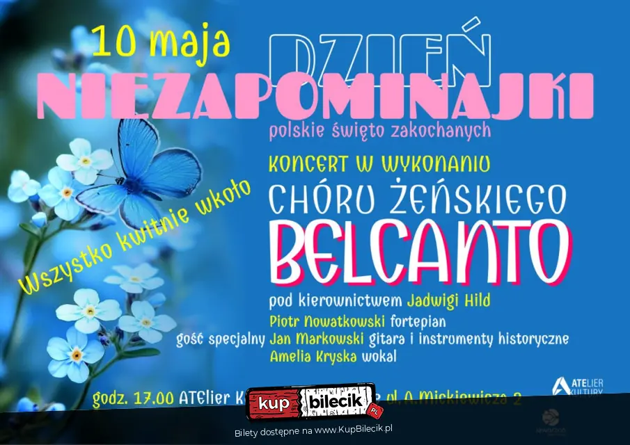 Koncert żeńskiego chóru Belcanto z okazji Dnia Niezapominajki