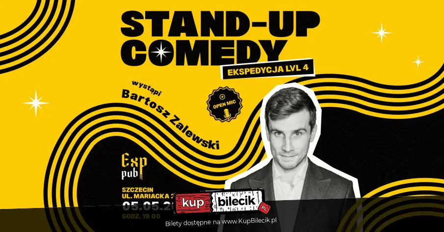Szczecin! BARTOSZ ZALEWSKI - Expedycja lvl 4 | Stand-up | 5.05