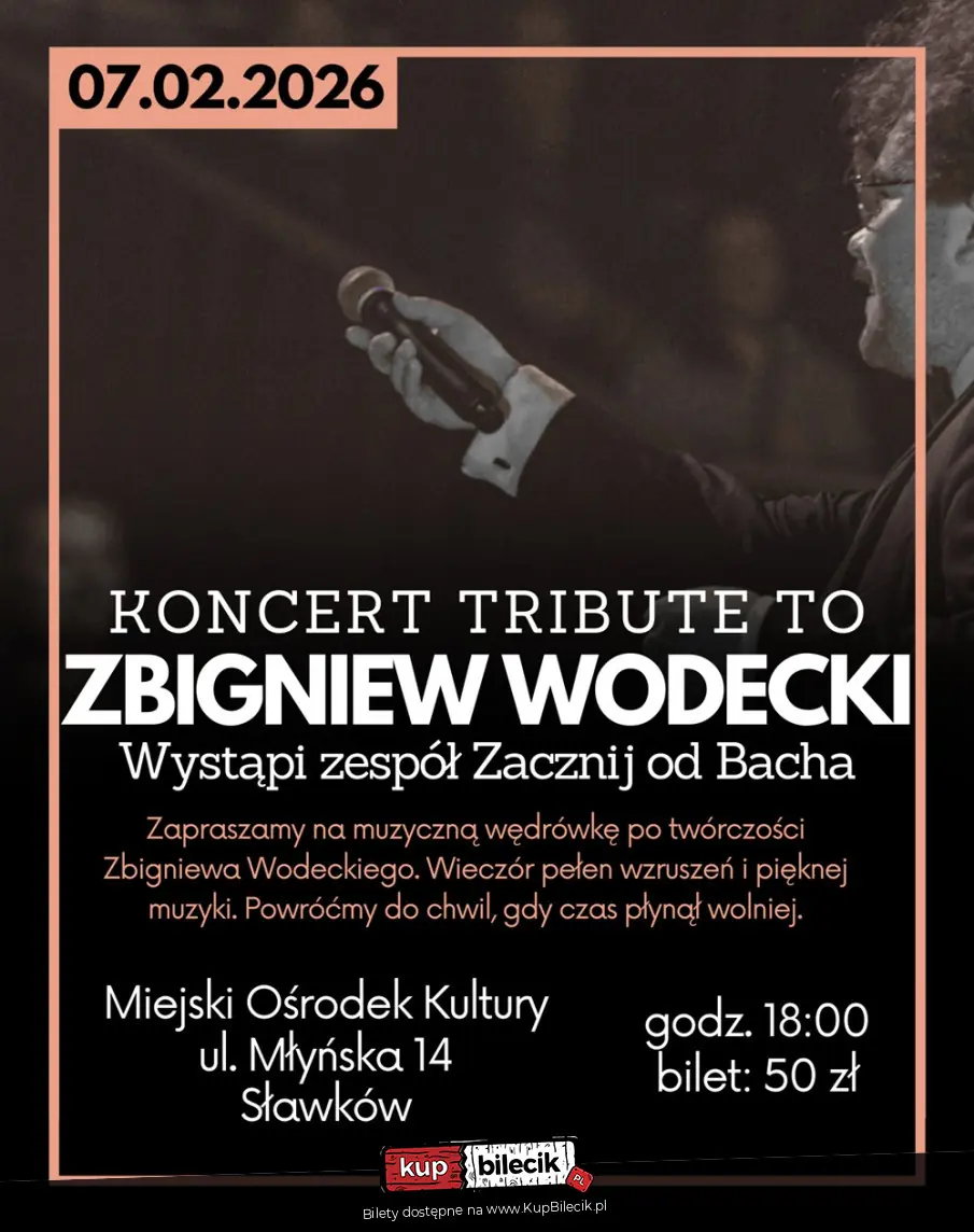 Koncert "Tribute to Zbigniew Wodecki" - Zacznij od Bacha