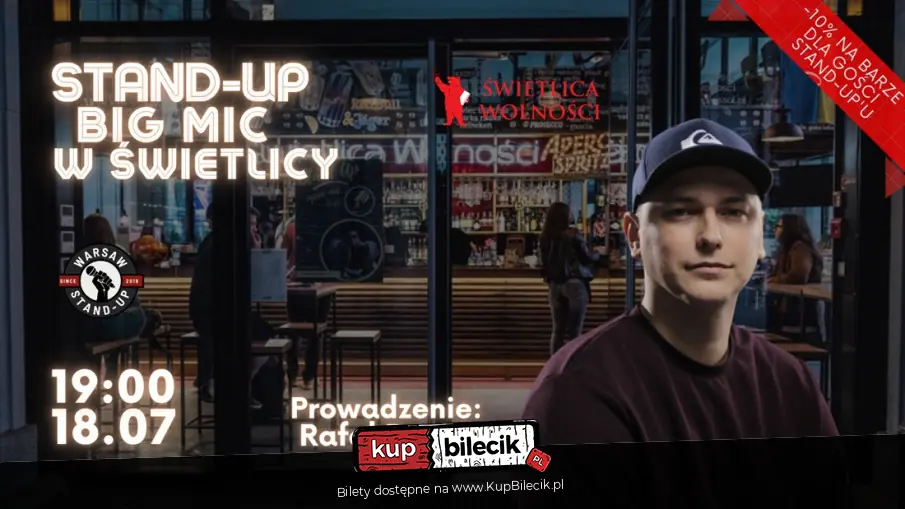 Stand-up Big Mic - Warsaw Stand-up x Rafal Banas