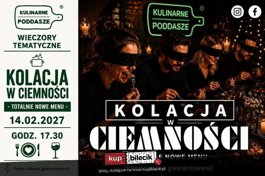 Kolacja w ciemno�ci