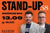 Stand-up w 58: Mateusz Czeklewski & Wojtek Rydzu