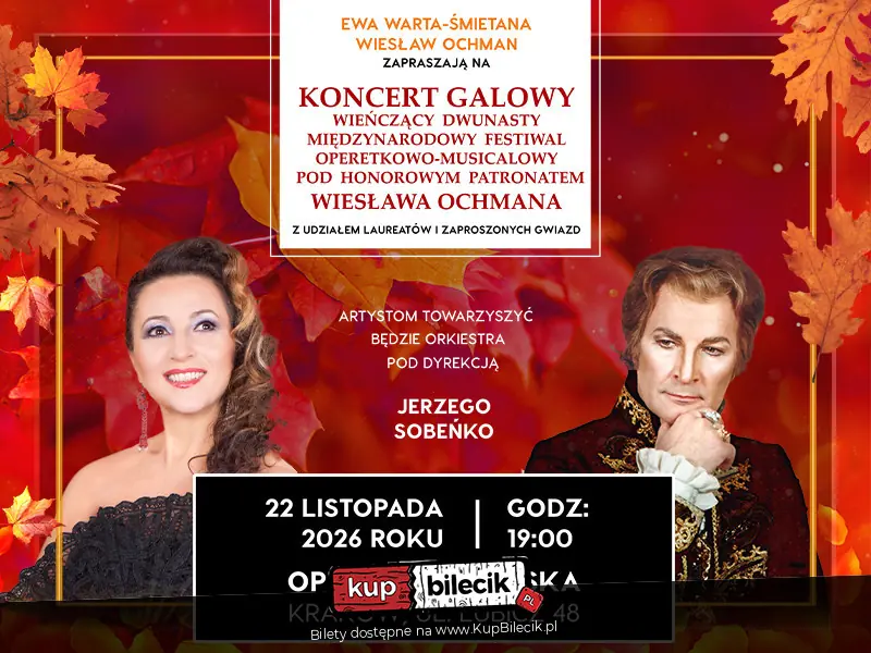 Wielki Koncert Galowy Operetkowo-Musicalowy