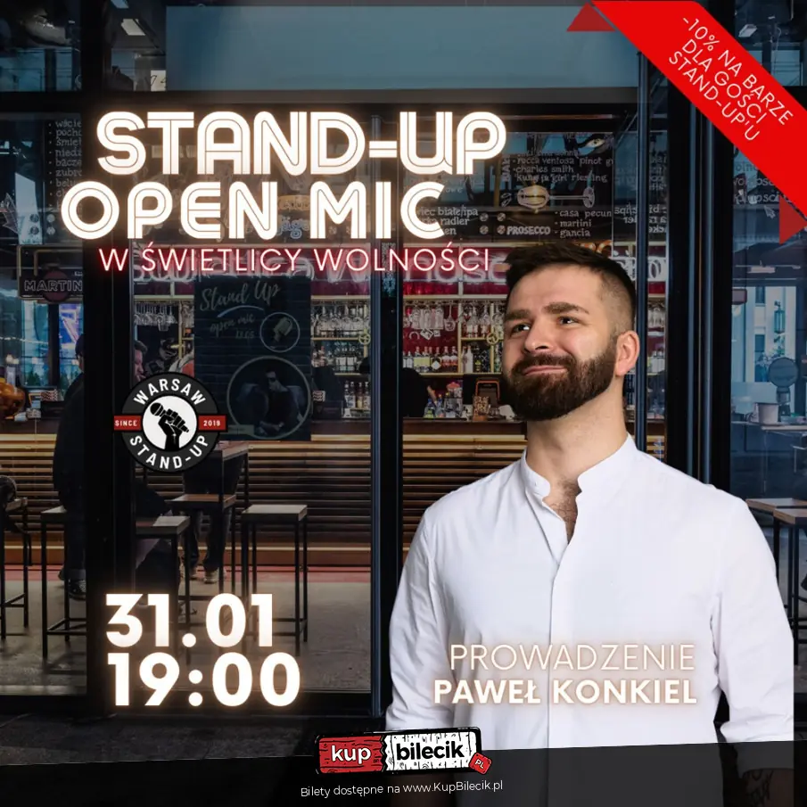 Stand-up Big Mic - Warsaw Stand-up x Paweł Konkiel