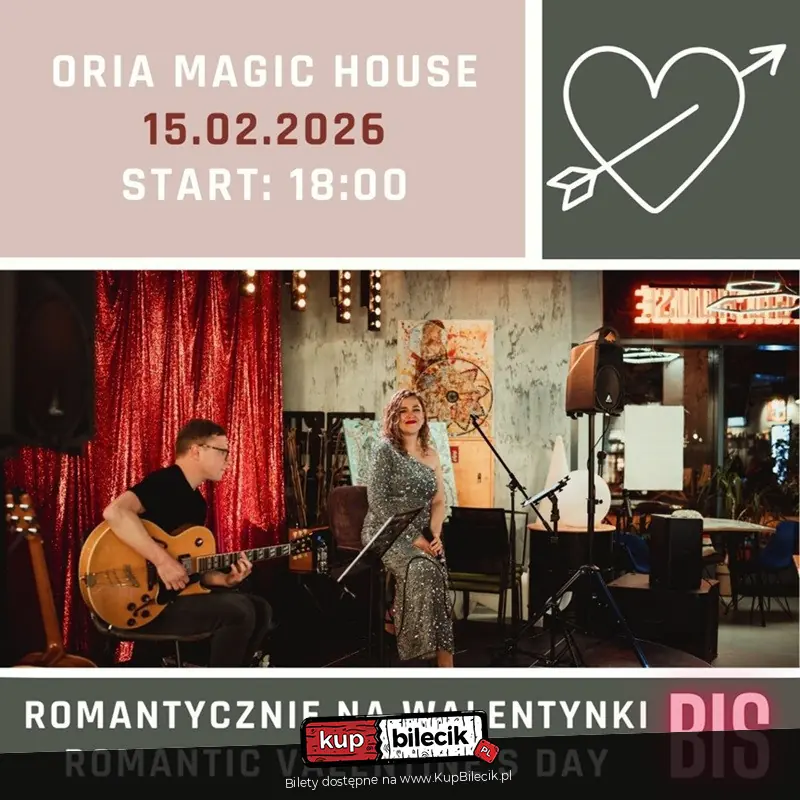 Walentynki na BIS - akustycznie o miłości przy romantycznej kolacji