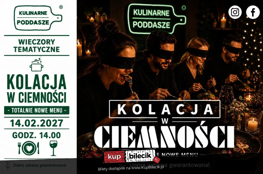 Kolacja w ciemno�ci