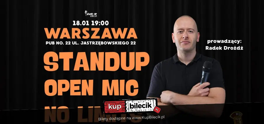 Stand-up Open Mic na Ursynowie