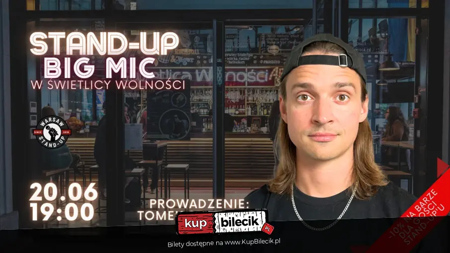 Stand-up Big Mic - Warsaw Stand-up x Tomek Skrzypek
