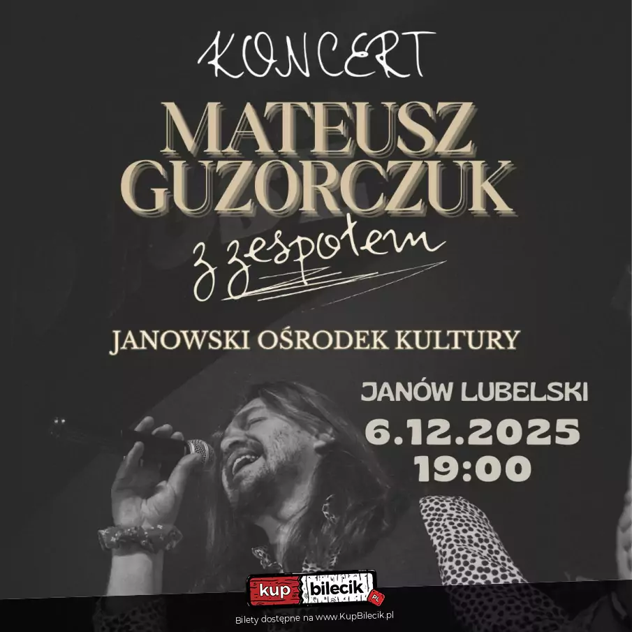 Mateusz Guzorczuk z Zespołem
