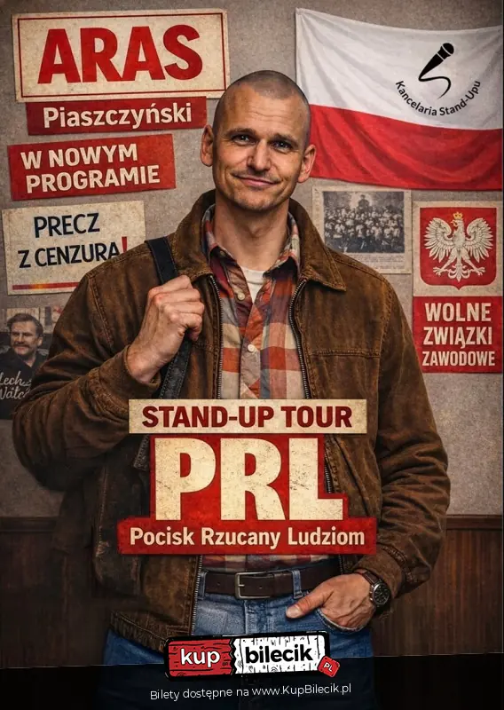 ARAS Piaszczyński nowy program "PRL" Stand-up Tour