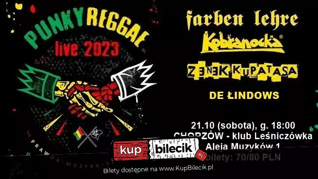 Plakat Punky Reggae Live 2023 165296