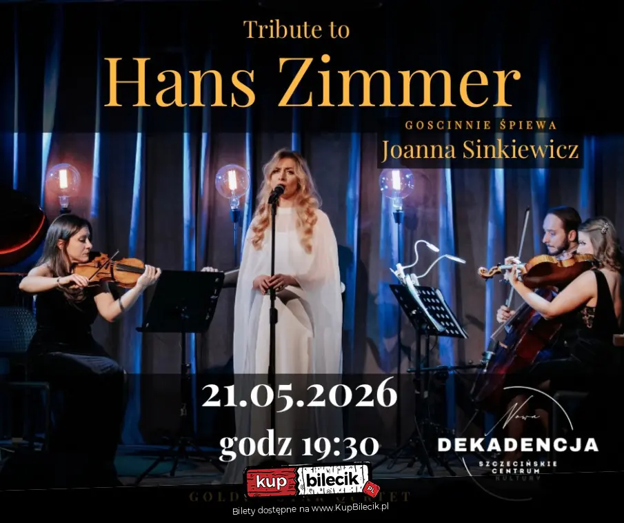 Wieczór z muzyką filmową na kwartet smyczkowy i wokal