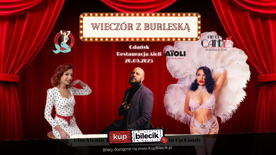 Wieczr z Burlesk by Pin Up Candy