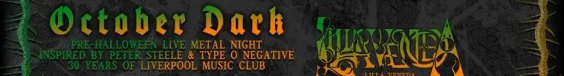 October Dark: Pre-Halloween Live Metal Night: Lilla Veneda, Dysangelium, Vastness i Deacon