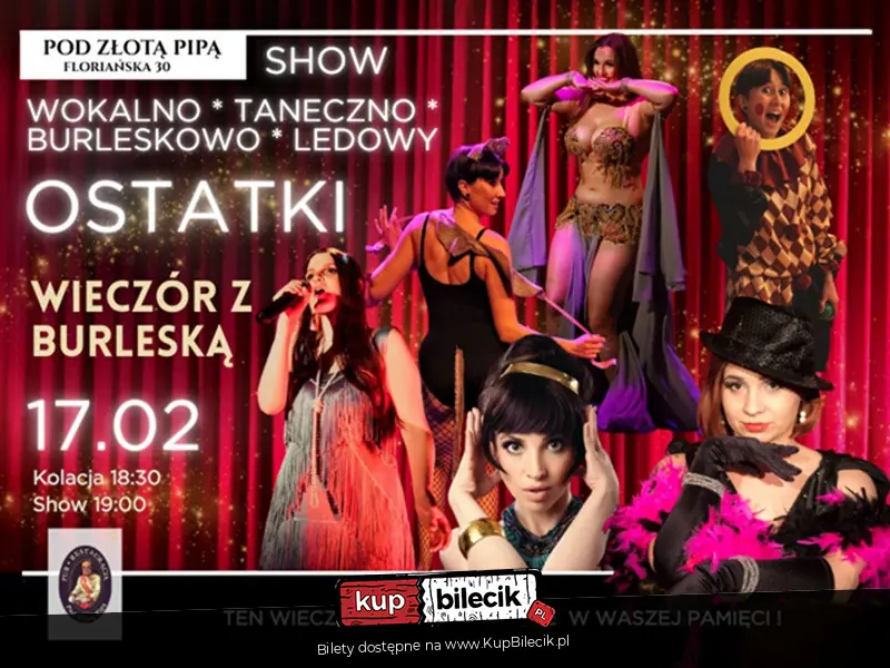 Wokalno - taneczno - burleskowo - ledowy show!
