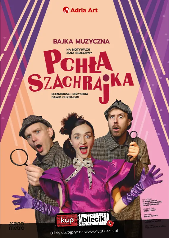 Pchła Szachrajka - spektakl muzyczny dla dzieci
