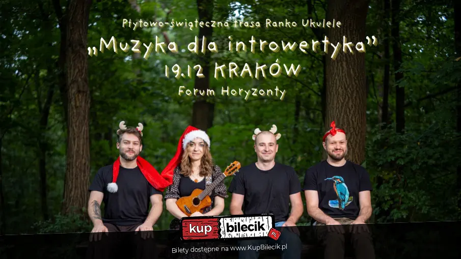 Ranko Ukulele / KRAKÓW / z zespołem bo płyta i święta