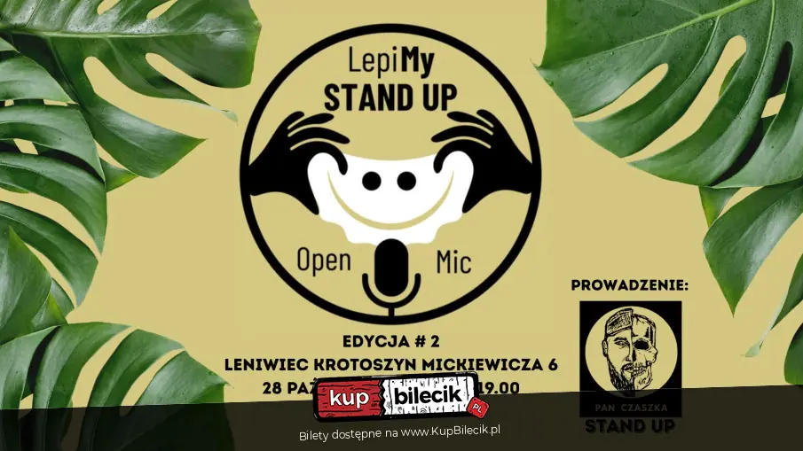 Lepimy Stand-up Open Mic
