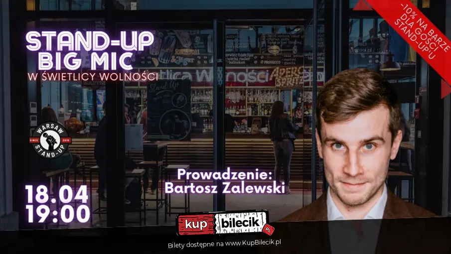 Stand-up Big Mic - Warsaw Stand-up x Bartosz Zalewski