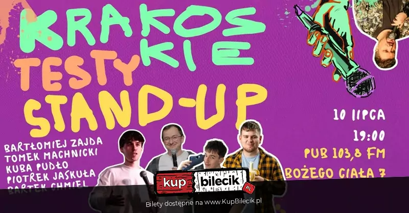 Stand-up: krakowskie testy stand-upowe