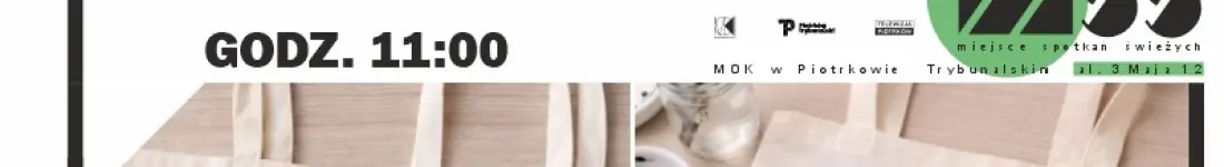 Warsztaty: Malowanie na Eko Torbach - MOK Piotrków