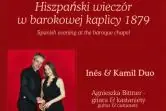 Hiszpański wieczór w barokowej kaplicy