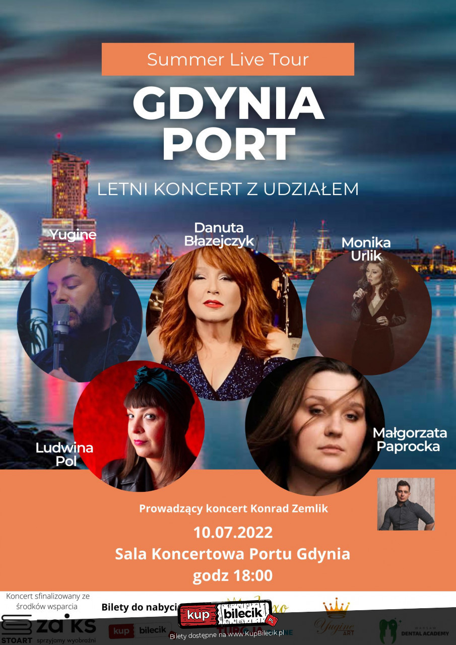 Plakat Summer Live Tour: Danuta Błażejczyk, Monika Urlik i goście 75722