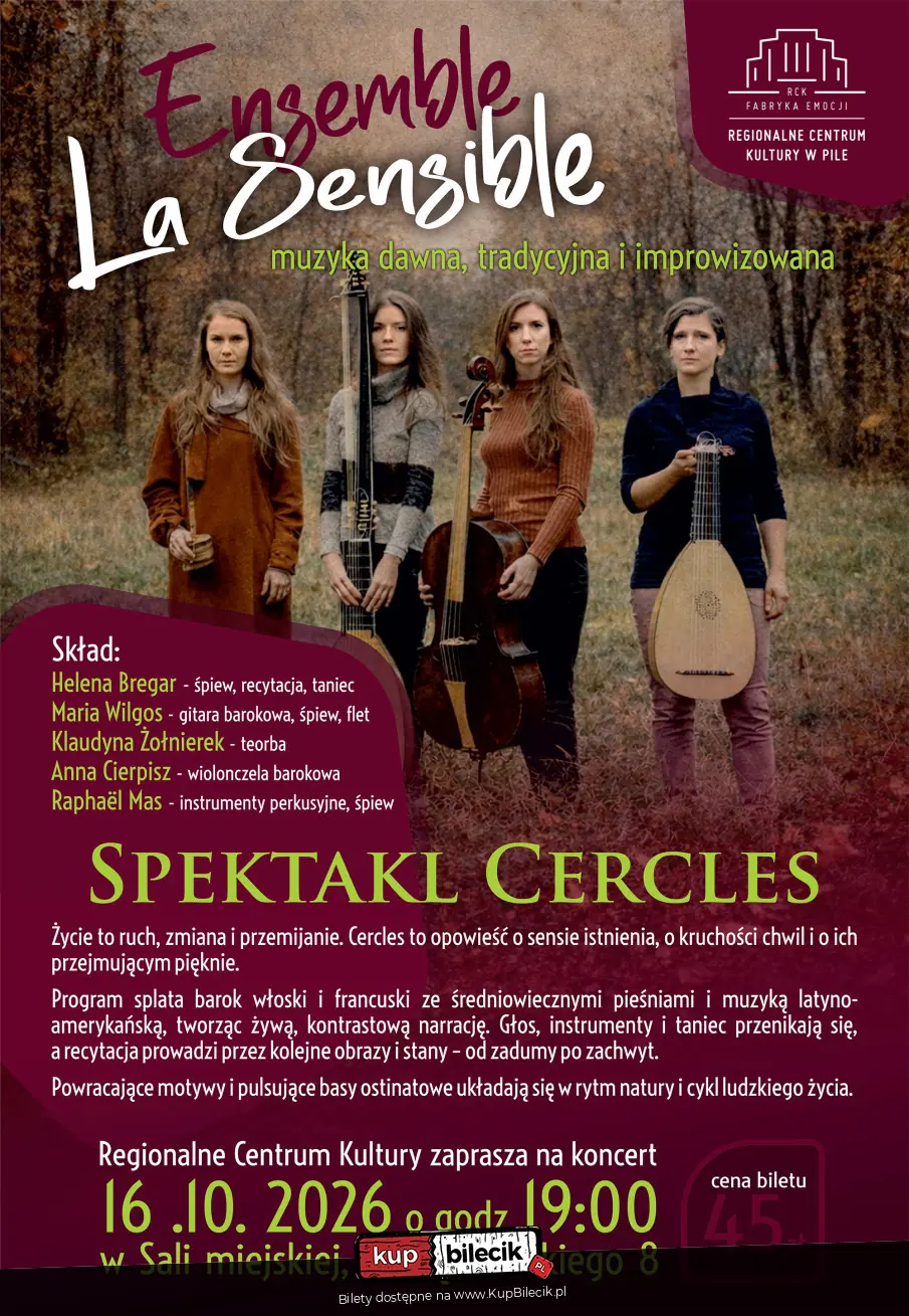 Spektakl Cercles zespołu La Sensible