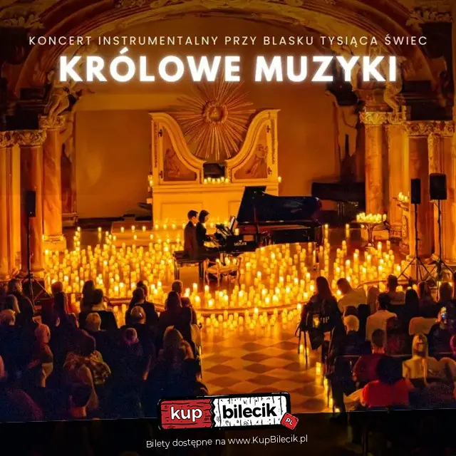 Koncert przy świecach: Królowe Muzyki