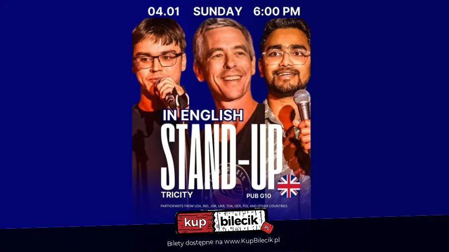 NEW YEAR STAND-UP IN GDAŃSKU | TYLKO PO ANGIELSKU