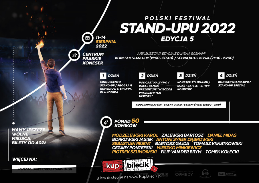 Plakat Polski Festiwal Stand-upu 86248