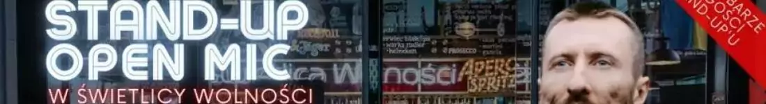Stand-up Open mic - Warsaw Stand-up x Karol Kopiec