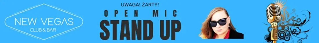 Stand Up Open Mic | Uwaga! Żarty! vol. 14 | New Vegas Ursynów