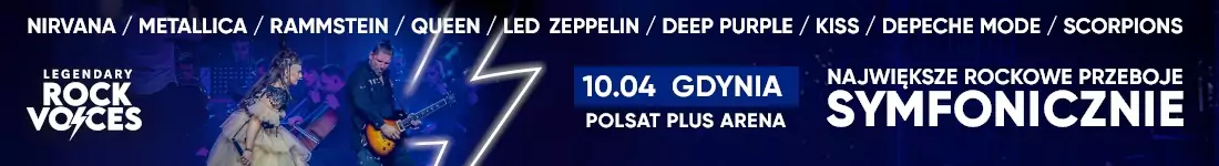 Symfoniczne rockowe show - Legendary Rock Voices w Gdyni!