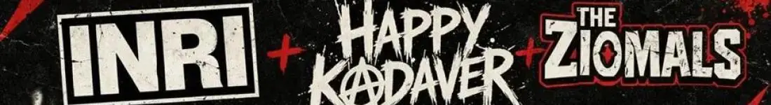 Old School Punk Rock - INRI + Happy Kadaver + The Ziomals
