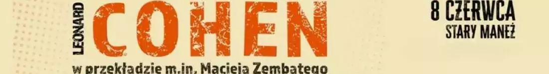 Koncert piosenek Leonarda Cohena