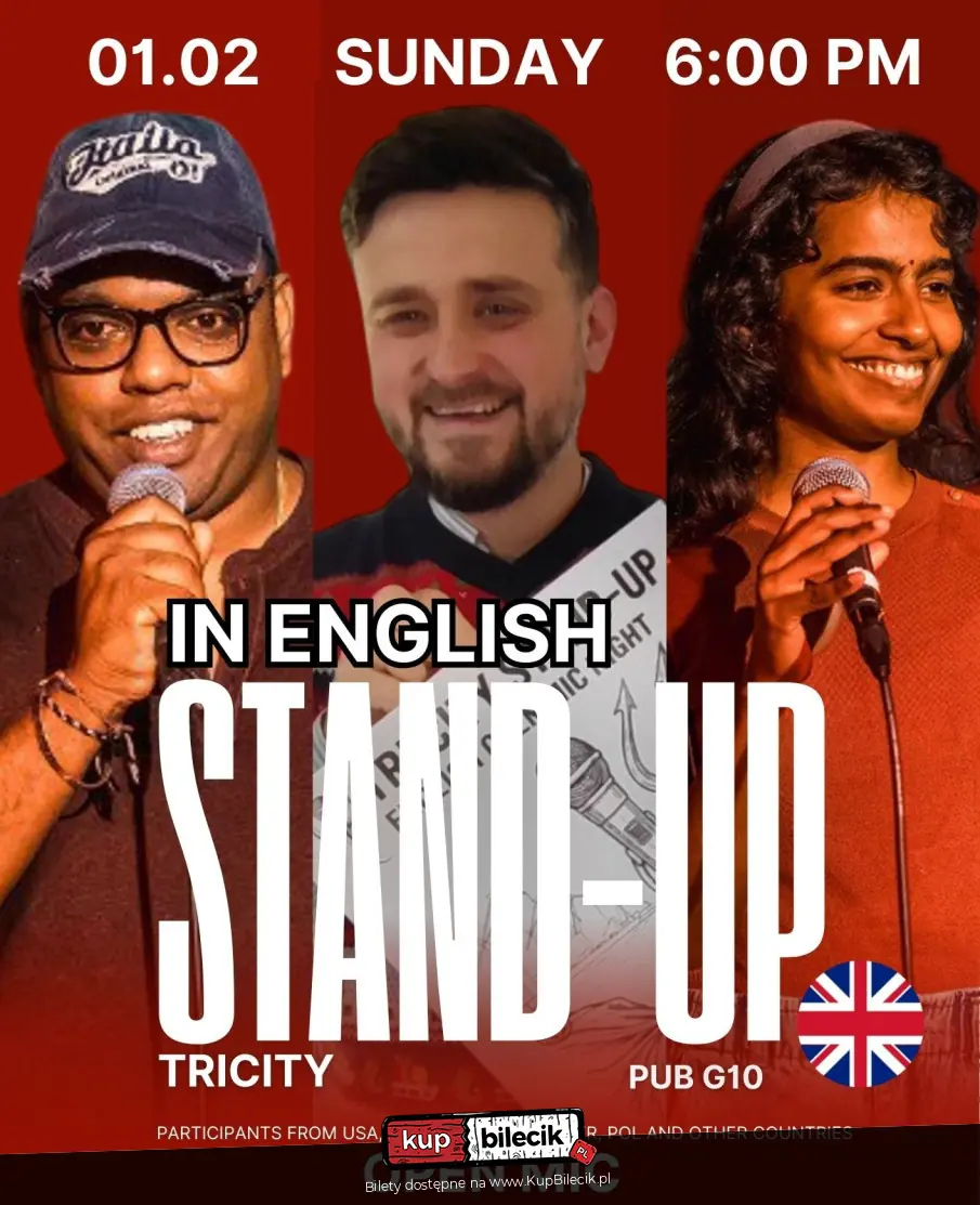 STAND-UP IN GDAŃSK | TYLKO PO ANGIELSKU