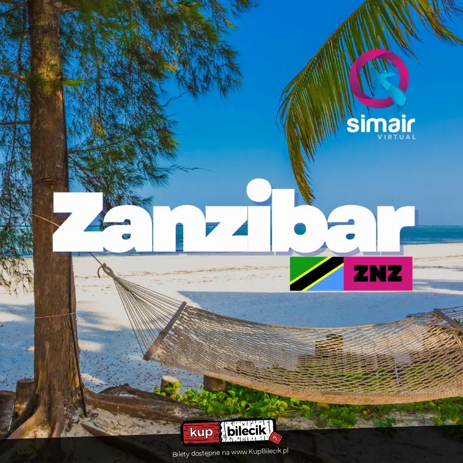 Pasażerski lot z Entebbe (Uganda) na Zanzibar (Tanzania) - szlakami Afryki