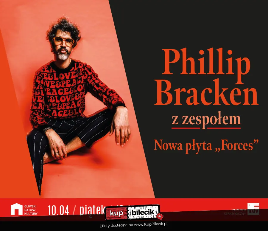 Phillip Bracken z zepołem nowa płyta "Forces"