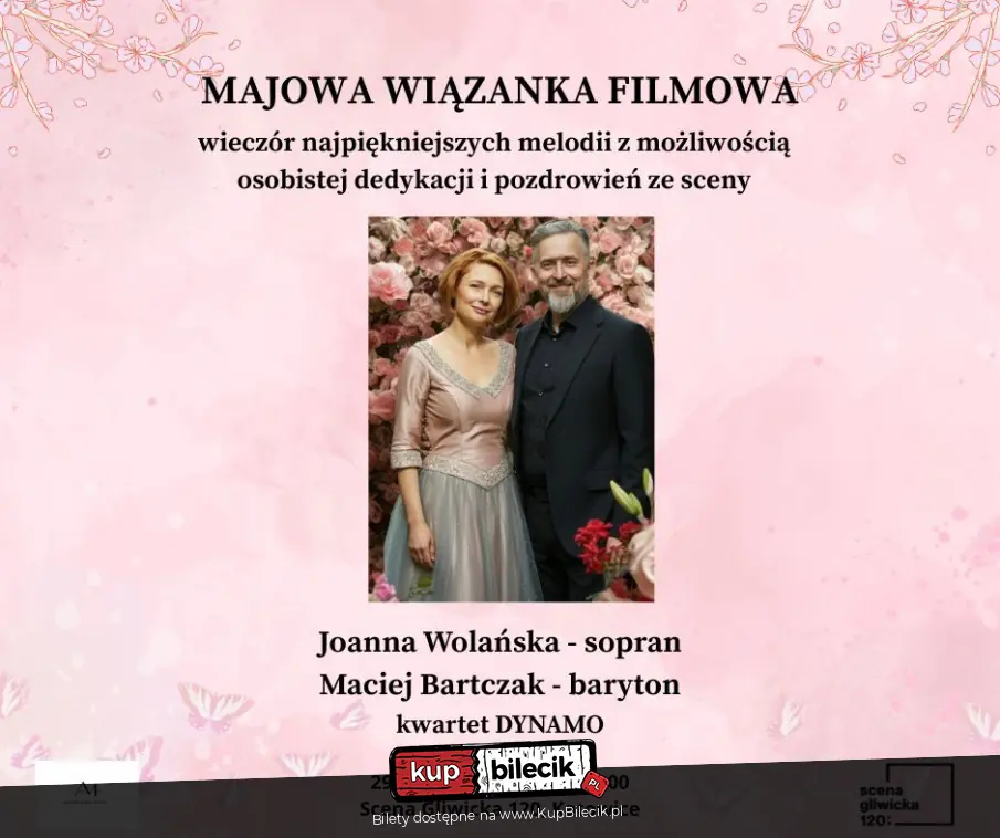 Wieczór najpiękniejszych melodii z możliwością osobistej dedykacji i pozdrowień ze sceny