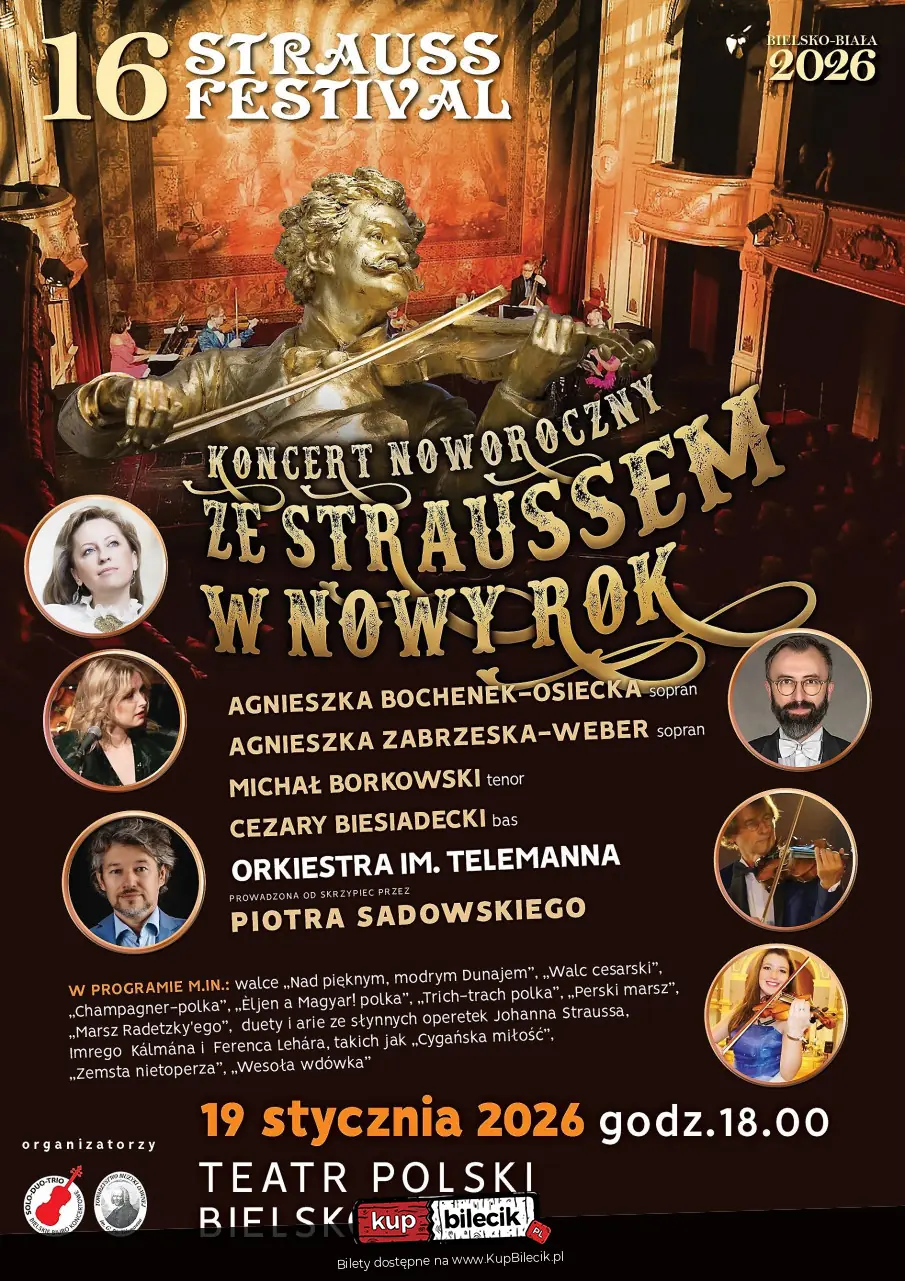 Koncert Noworoczny "Ze Straussem w Nowy Rok"