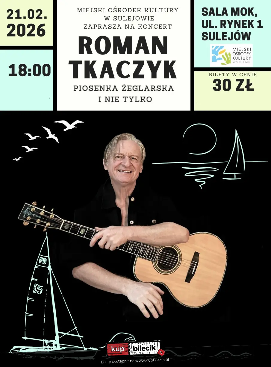 Koncert Piosenki Żeglarskiej i nie tylko.