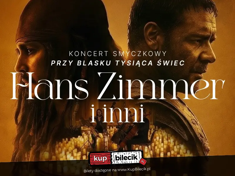 Koncert fortepianowy przy świecach: Muzyka Filmowa – Hans Zimmer i inni