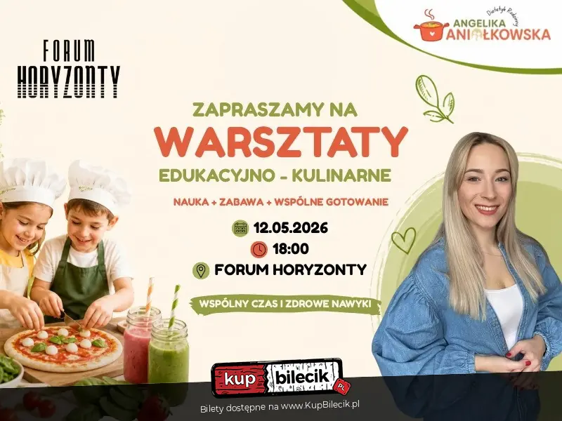 Warsztaty edukacyjno-kulinarne dla mam z dziećmi w wieku 4-8 lat